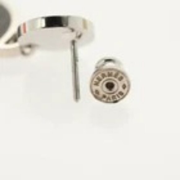 HERMES Pierce Metal Silver Black Auth - Picture 6 of 15